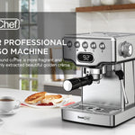 Cafetera espresso Geek Chef