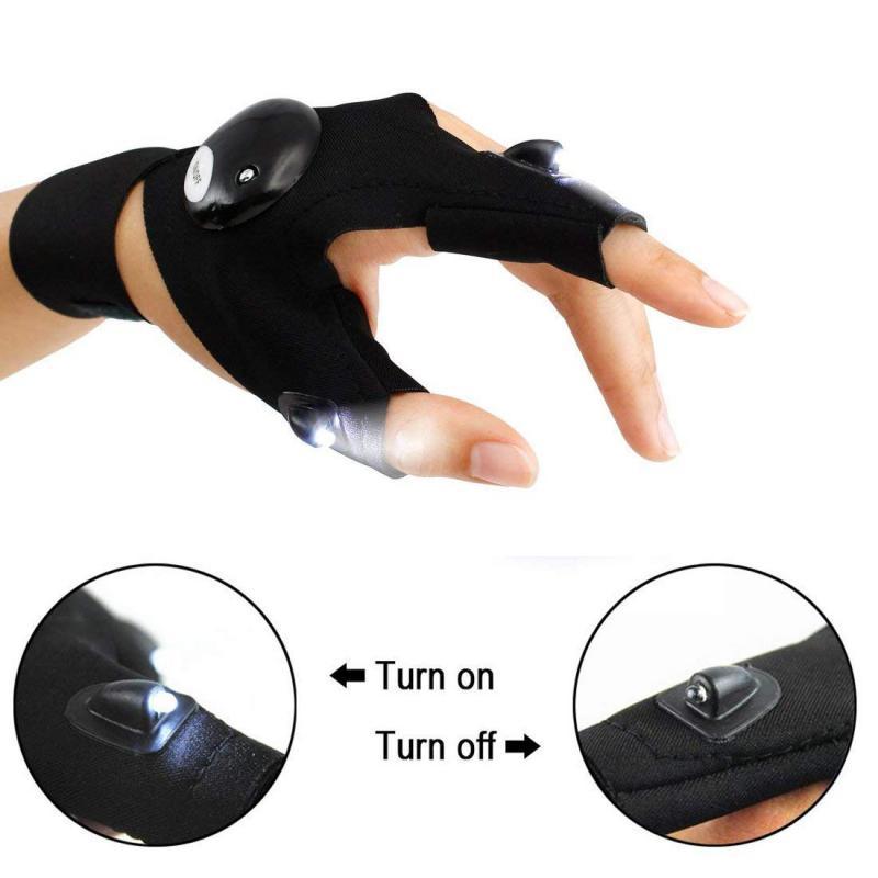 LED Flashlight Waterproof Gloves For Men & Woman