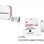 Portable Mini Thermal Photo Printer T02