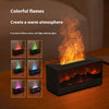 Difusor de aroma con llama de chimenea simulada en 3D