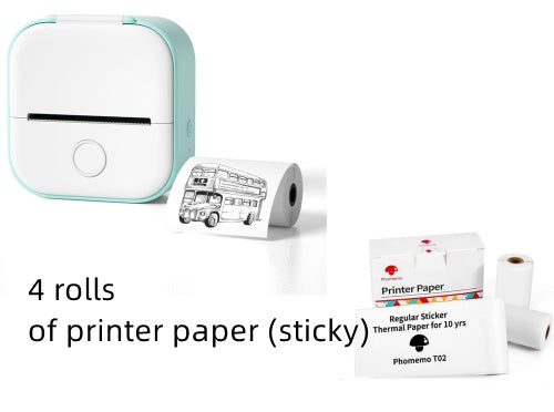 Portable Mini Thermal Photo Printer T02