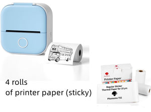 Portable Mini Thermal Photo Printer T02