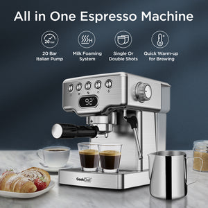 Cafetera espresso Geek Chef