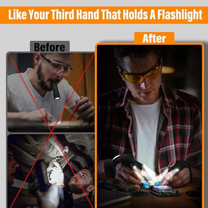 LED Flashlight Waterproof Gloves For Men & Woman