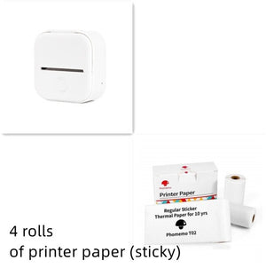 Portable Mini Thermal Photo Printer T02